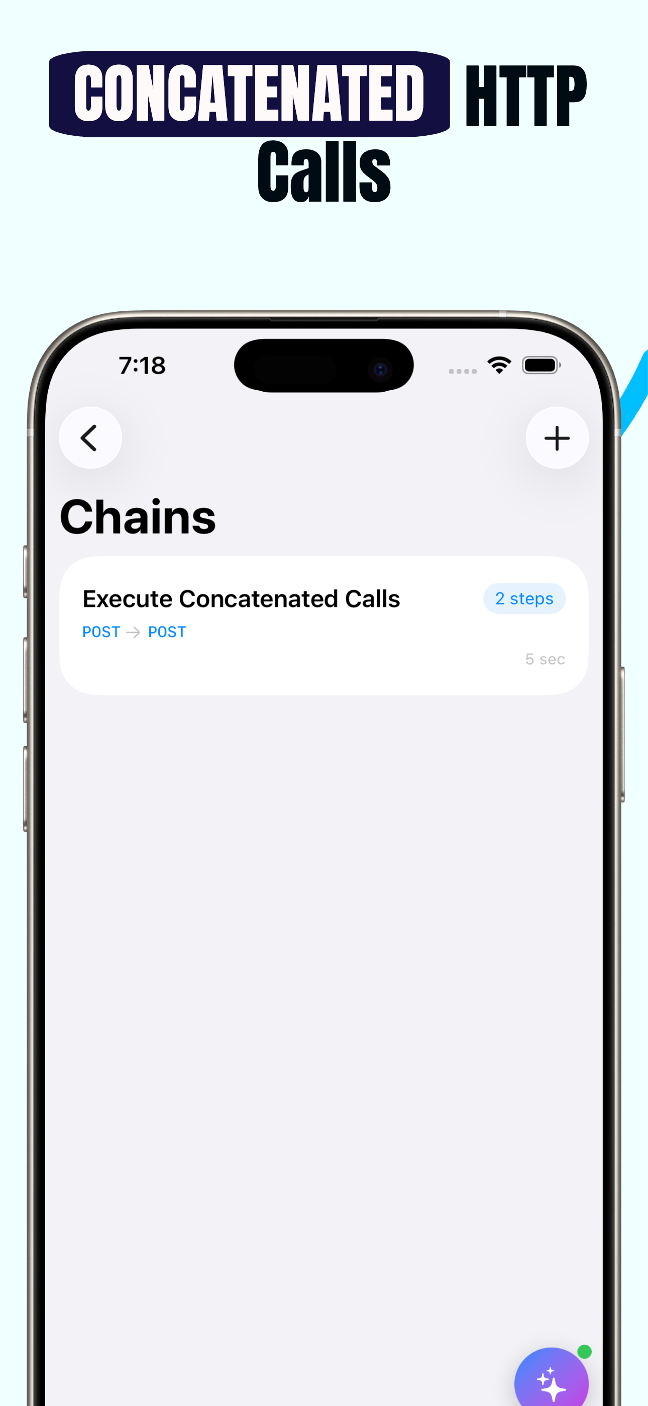 Concatenated HTTP calls with Chains